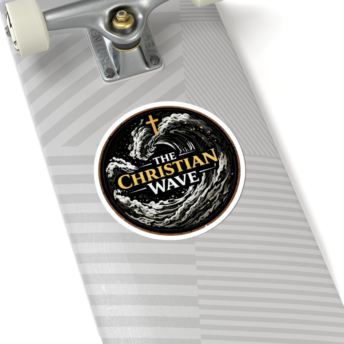 The Christian Wave sticker |  vinyl kiss-cut