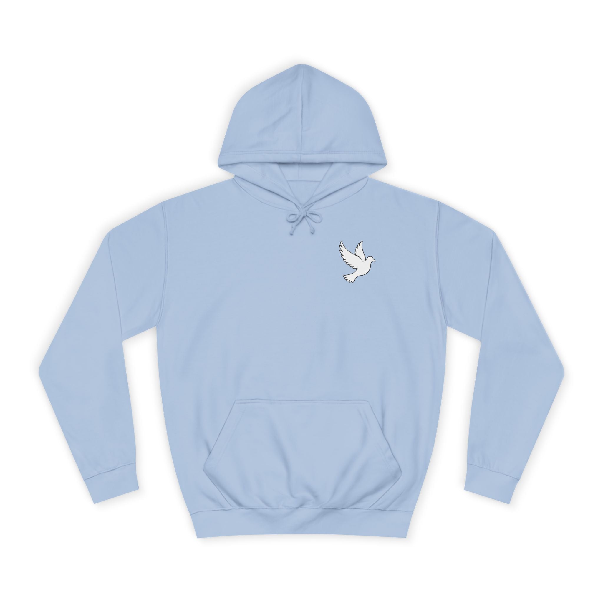 Ava Thorn - "Nothing can separate us" Unisex Hoodie — Vintage Floral Shield & Dove Graphic
