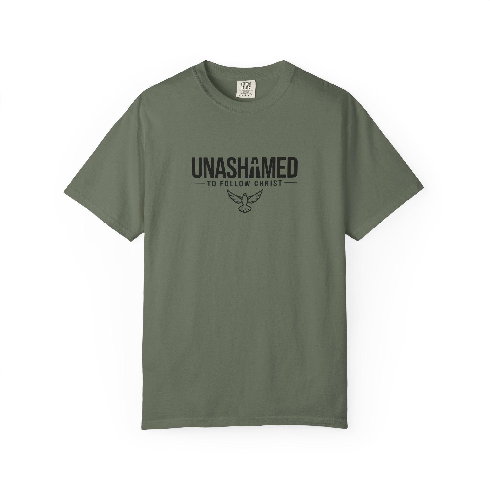 Unashamed to follow Christ T-Shirt | Dove Christian Faith Tee