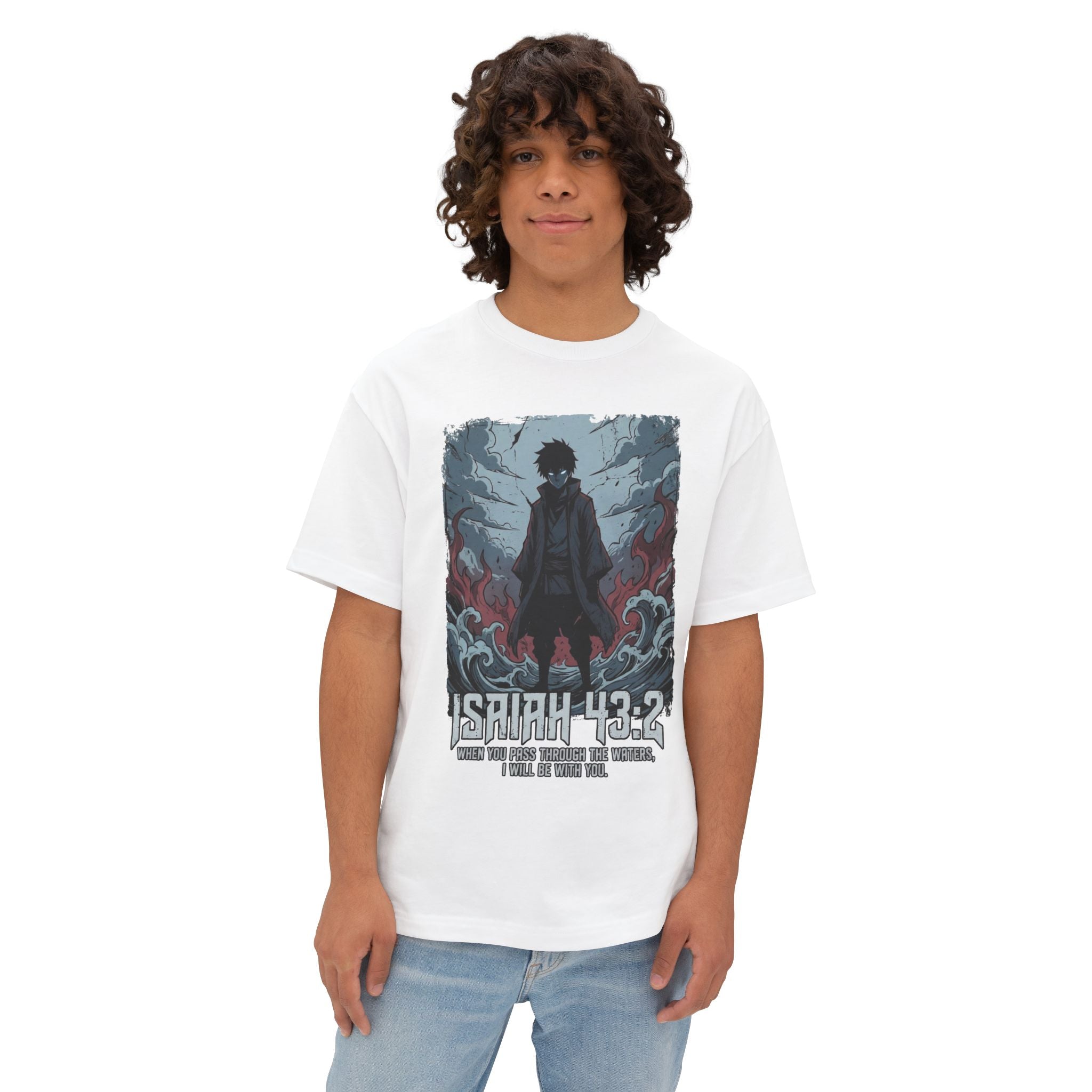Isaiah 43:2 Anime t-shirt | Adult, Unisex