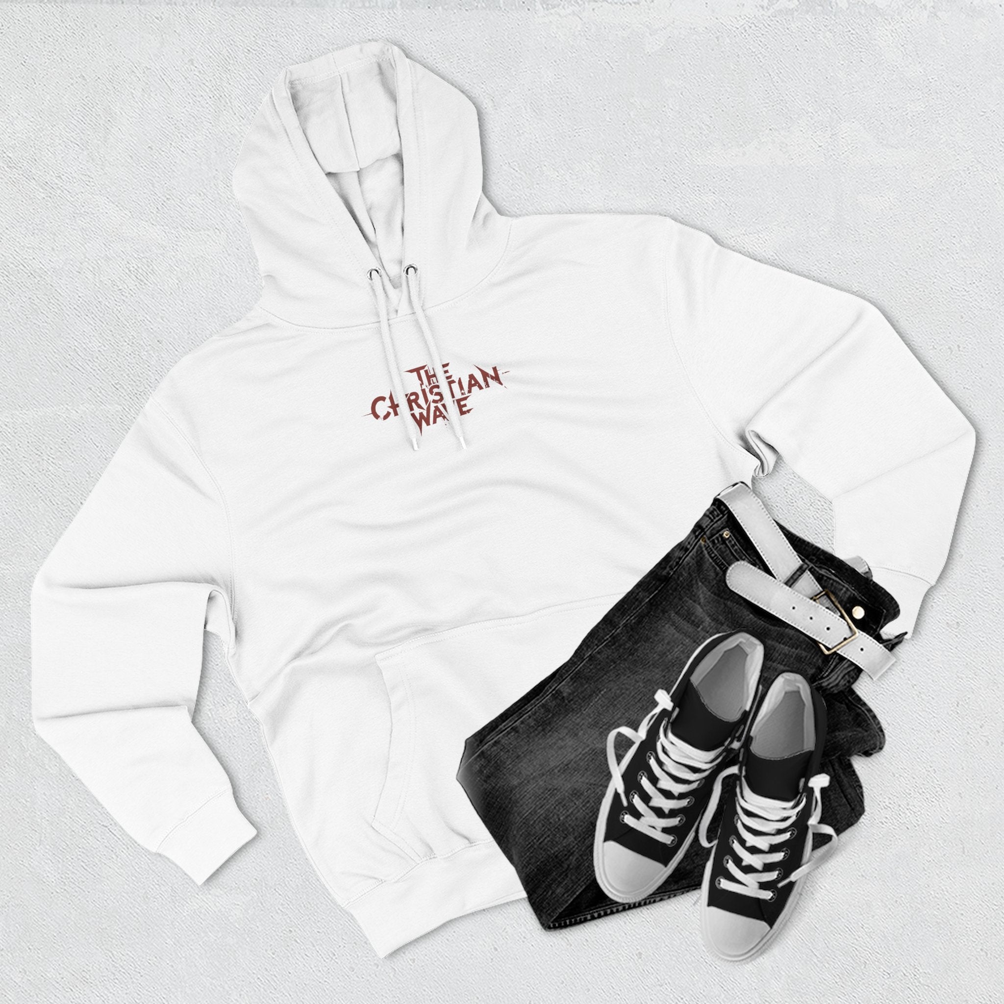 Unashamed Christ Is King Hoodie – Boxing Gloves Fleece Pullover