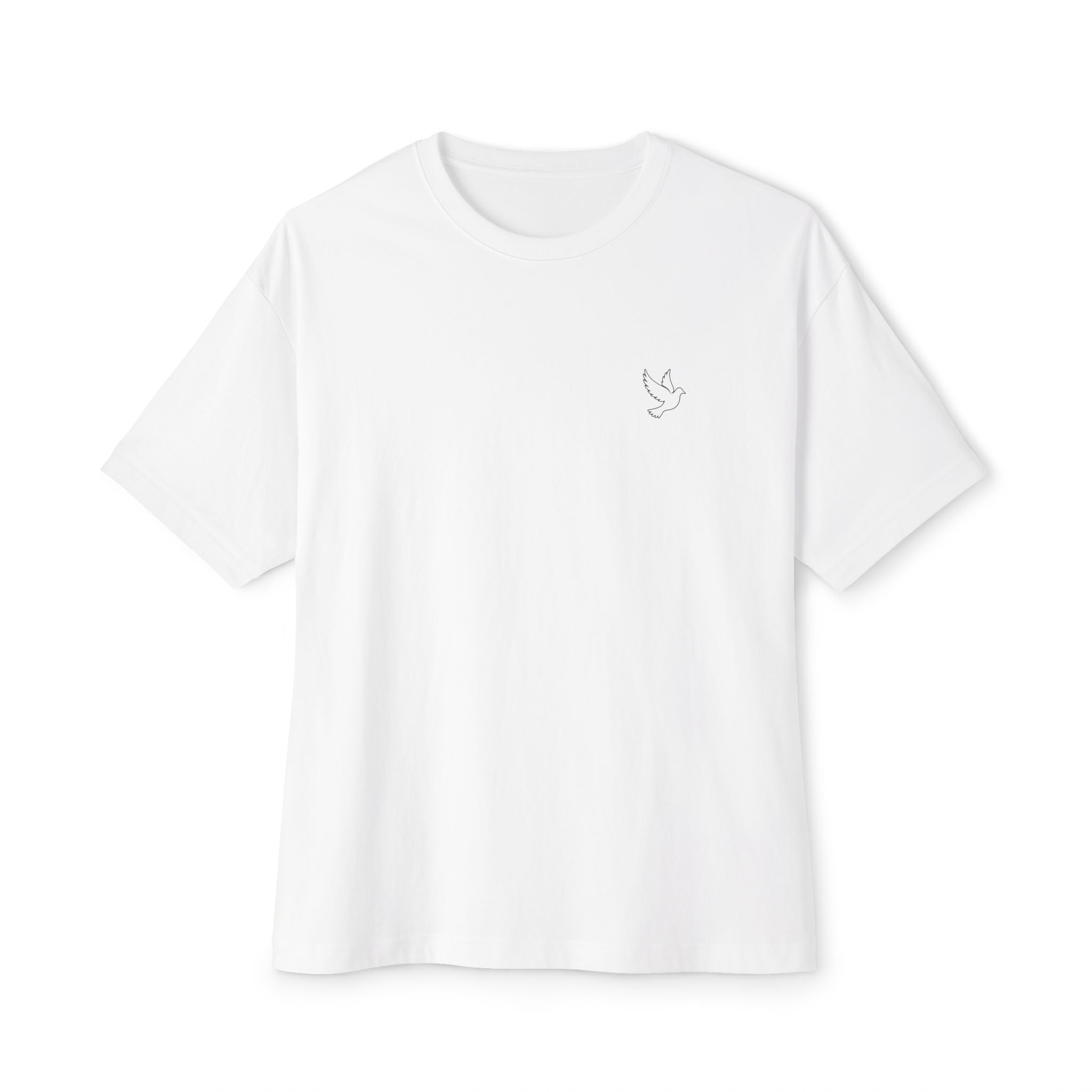 Nothing Can Separate Us Oversized Tee — Floral Cross Christian Graphic T‑Shirt (Unisex, Adult)