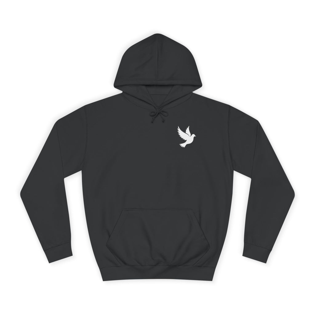 Ava Thorn - "Nothing can separate us" Unisex Hoodie — Vintage Floral Shield & Dove Graphic