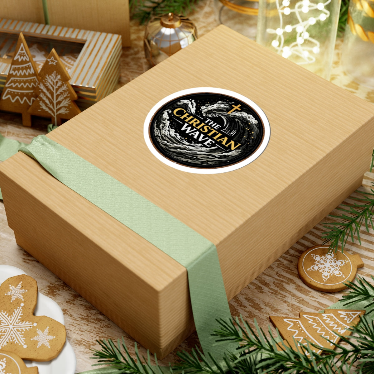 The Christian Wave sticker |  vinyl kiss-cut