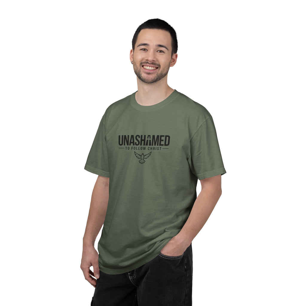 Unashamed to follow Christ T-Shirt | Dove Christian Faith Tee