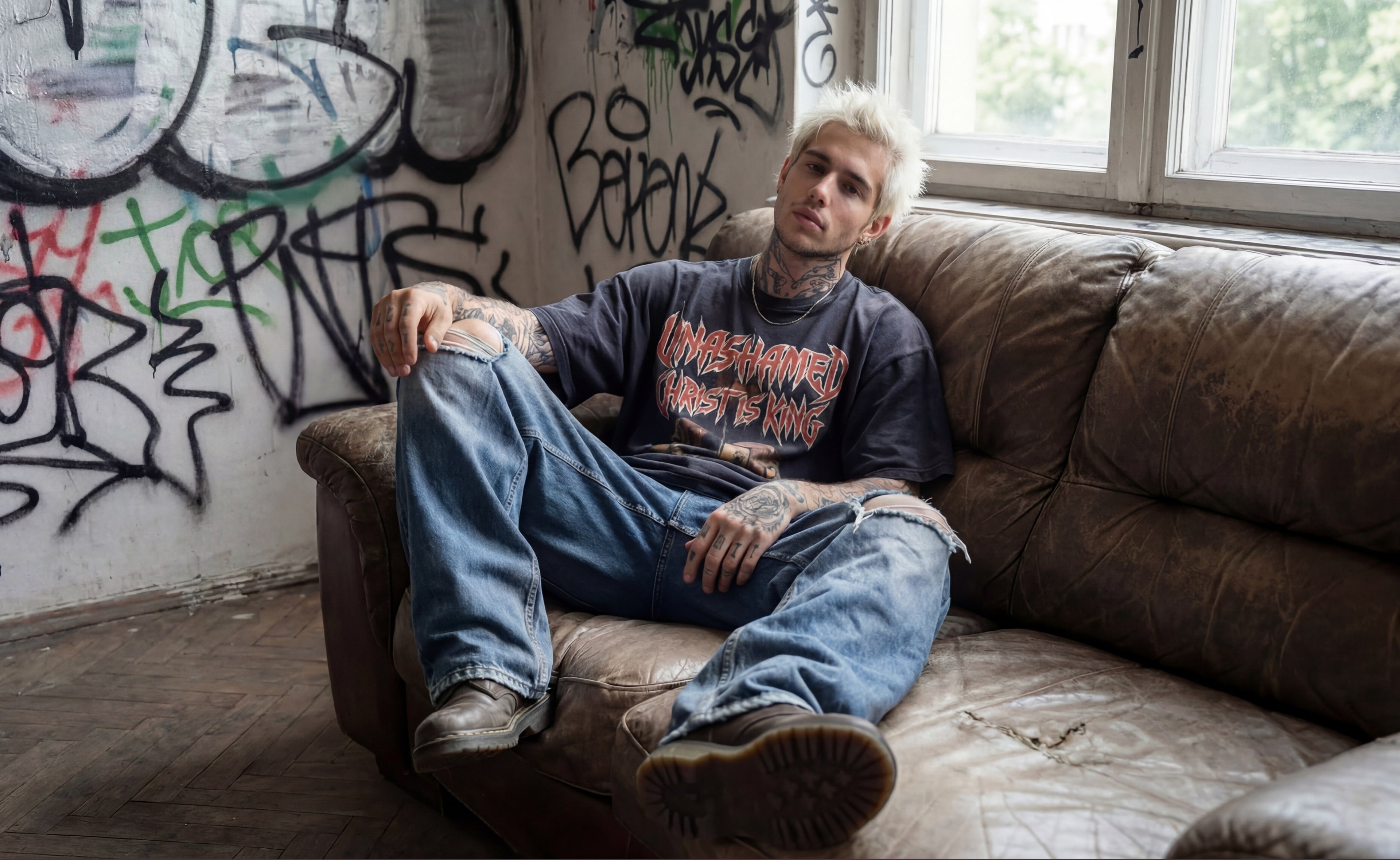 Christ Is King | Boxing Gloves t-shirt | Exodus 14:14 | Adult Unisex