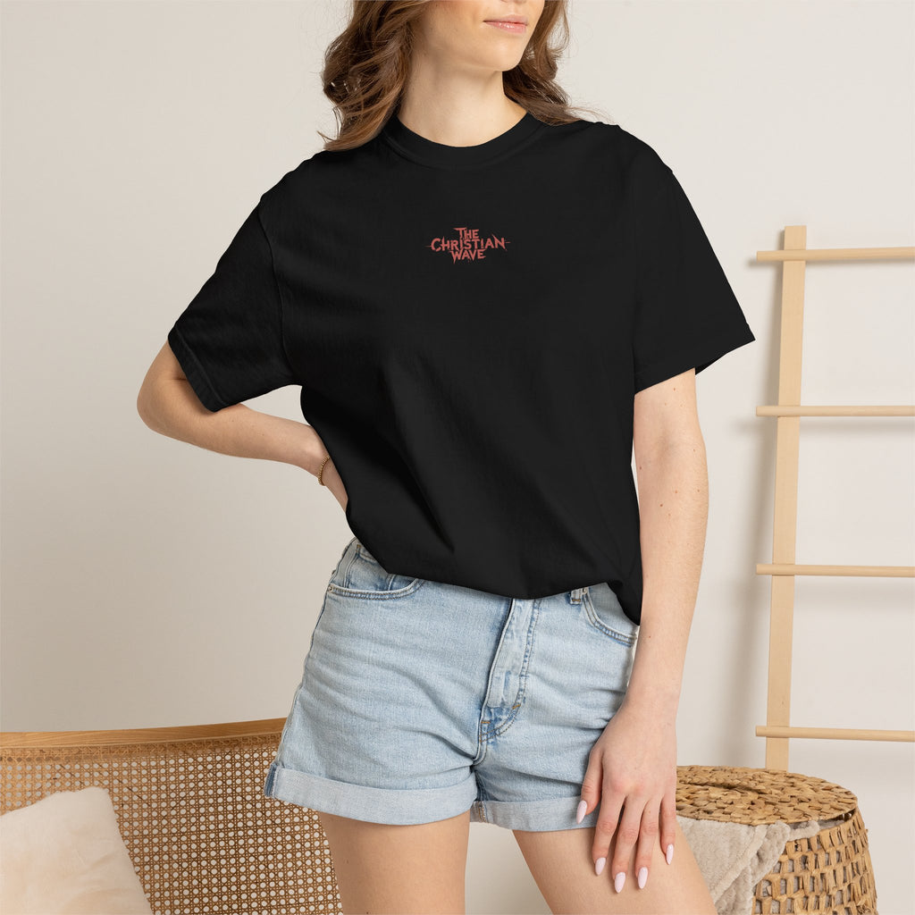 Christian Cross T-Shirt — "Not Ashamed" Salvation Faith Graphic Tee