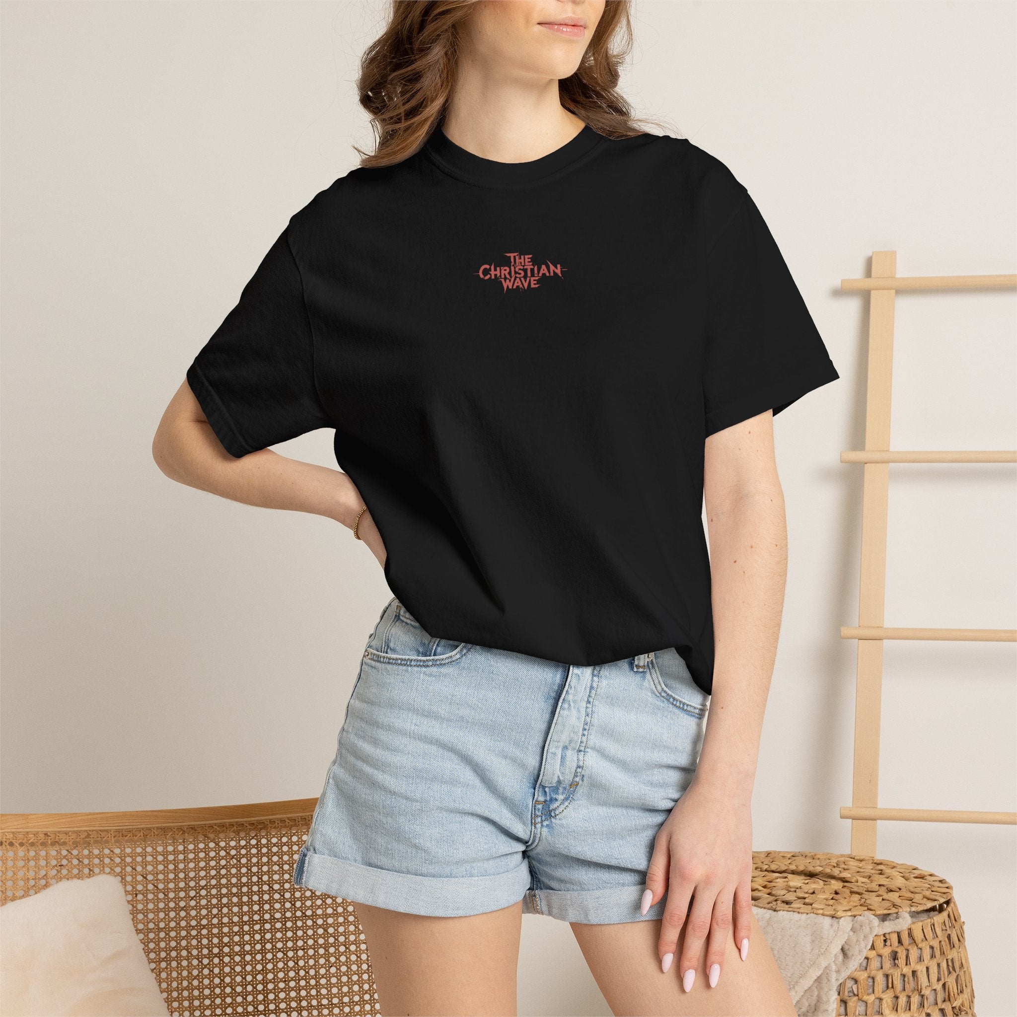Christian Cross T-Shirt — "Not Ashamed" Salvation Faith Graphic Tee