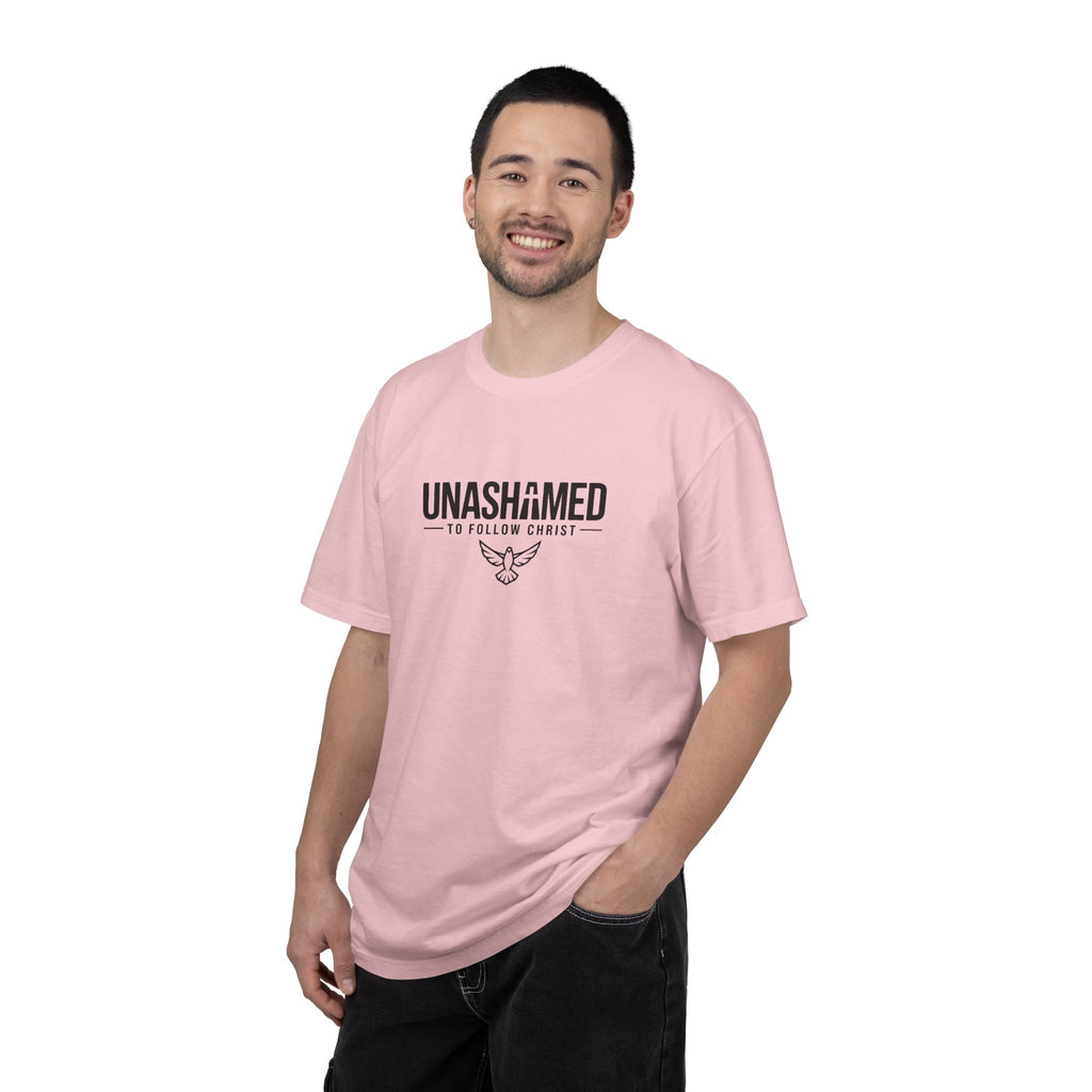 Unashamed to follow Christ T-Shirt | Dove Christian Faith Tee