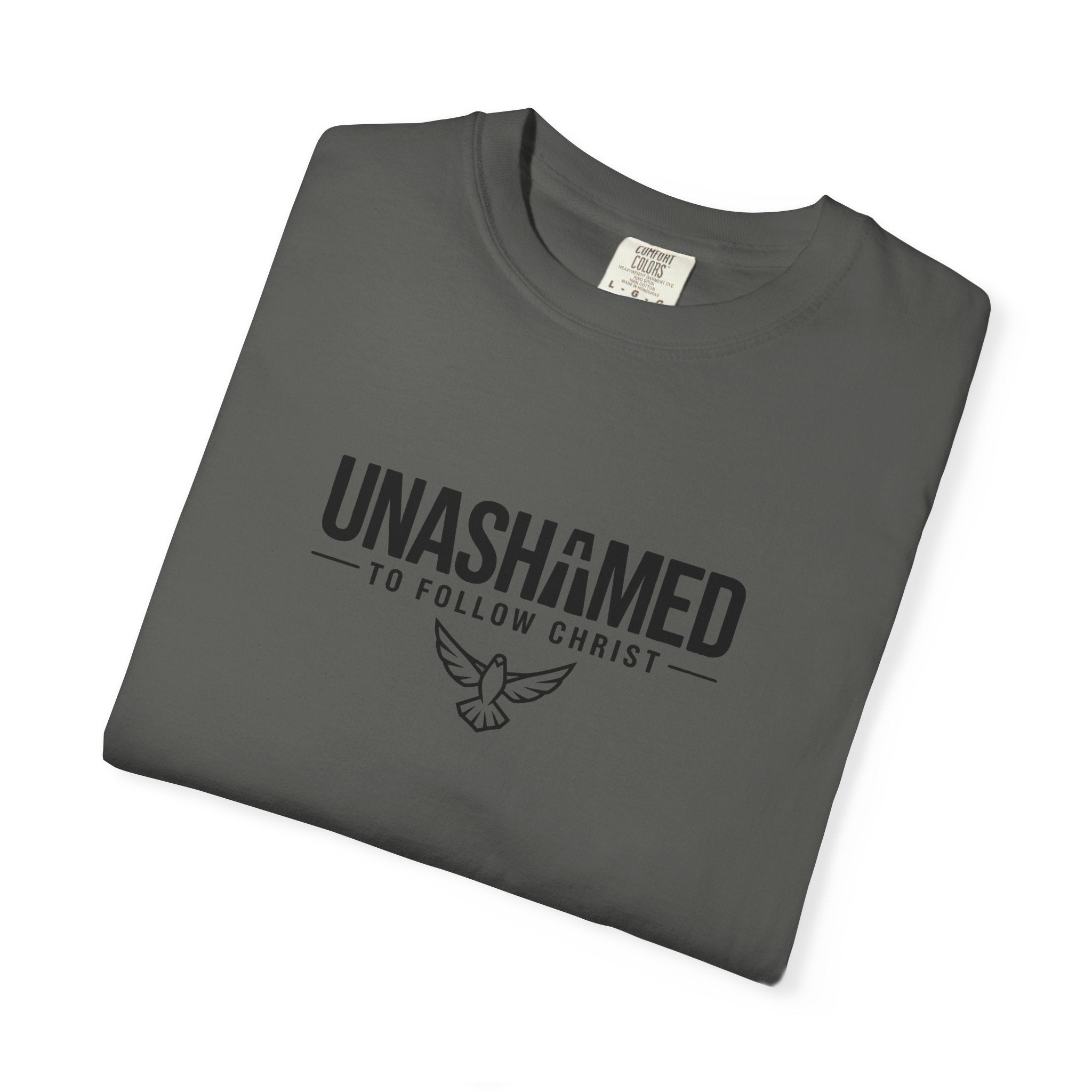 Unashamed to follow Christ T-Shirt | Dove Christian Faith Tee