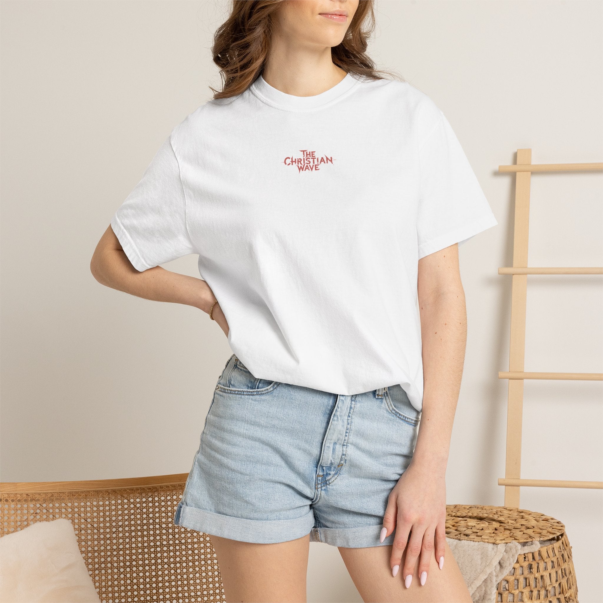 Christian Cross T-Shirt — "Not Ashamed" Salvation Faith Graphic Tee