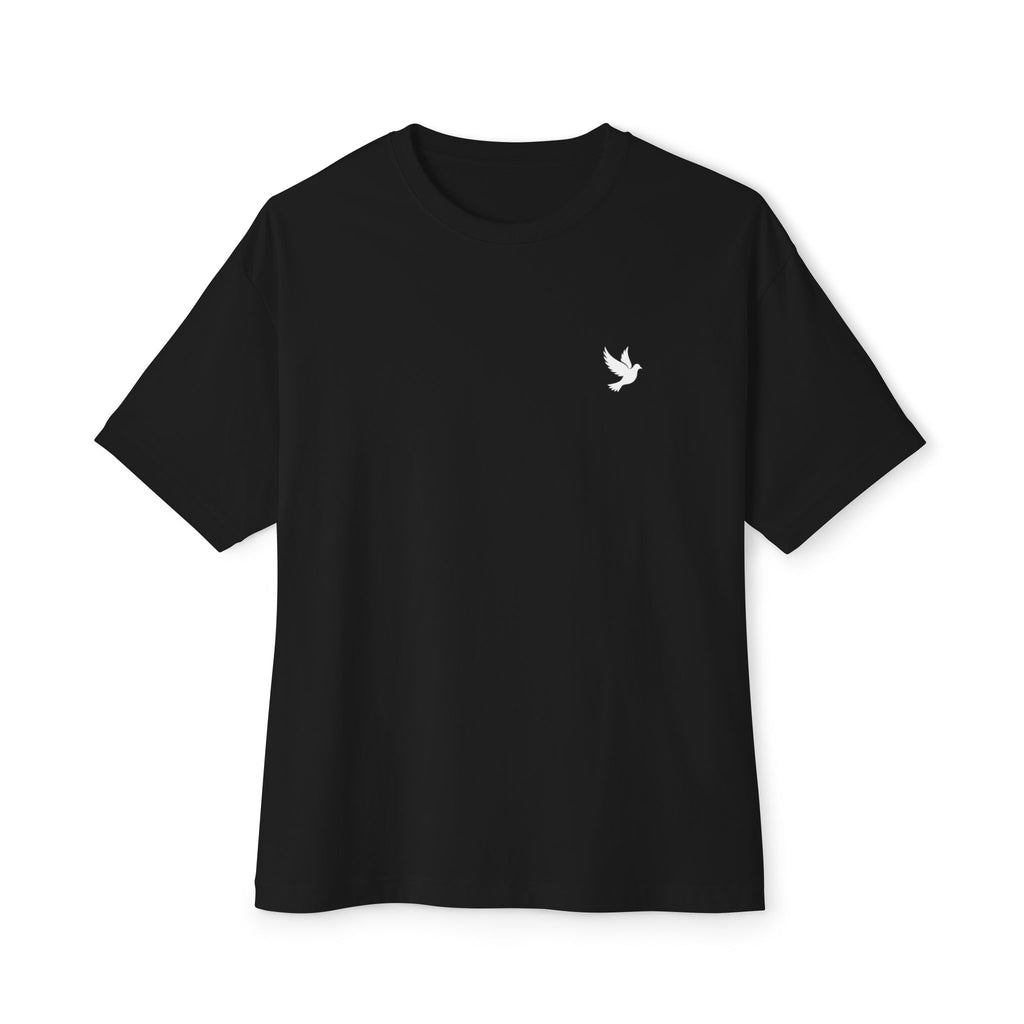 Nothing Can Separate Us Oversized Tee — Floral Cross Christian Graphic T‑Shirt (Unisex, Adult)