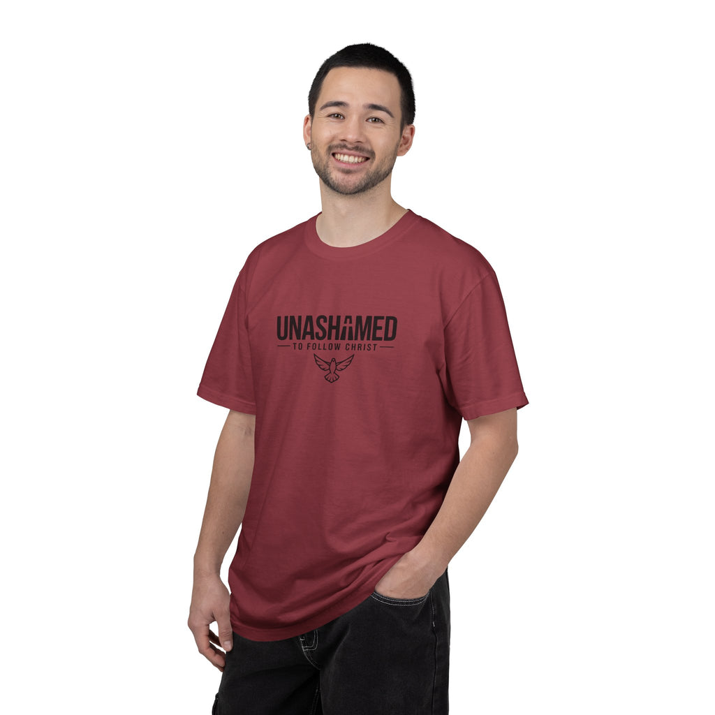 Unashamed to follow Christ T-Shirt | Dove Christian Faith Tee