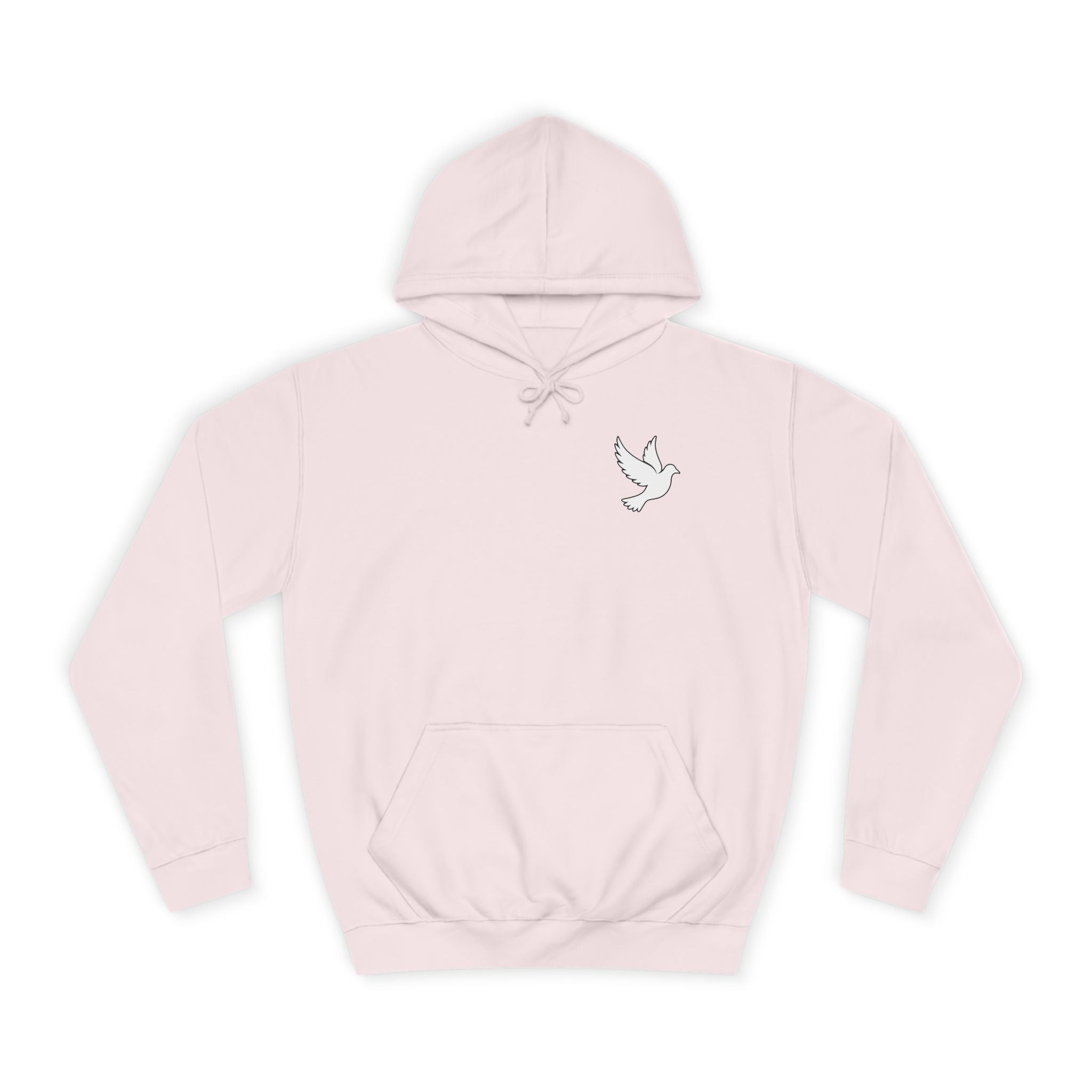 Ava Thorn - "Nothing can separate us" Unisex Hoodie — Vintage Floral Shield & Dove Graphic