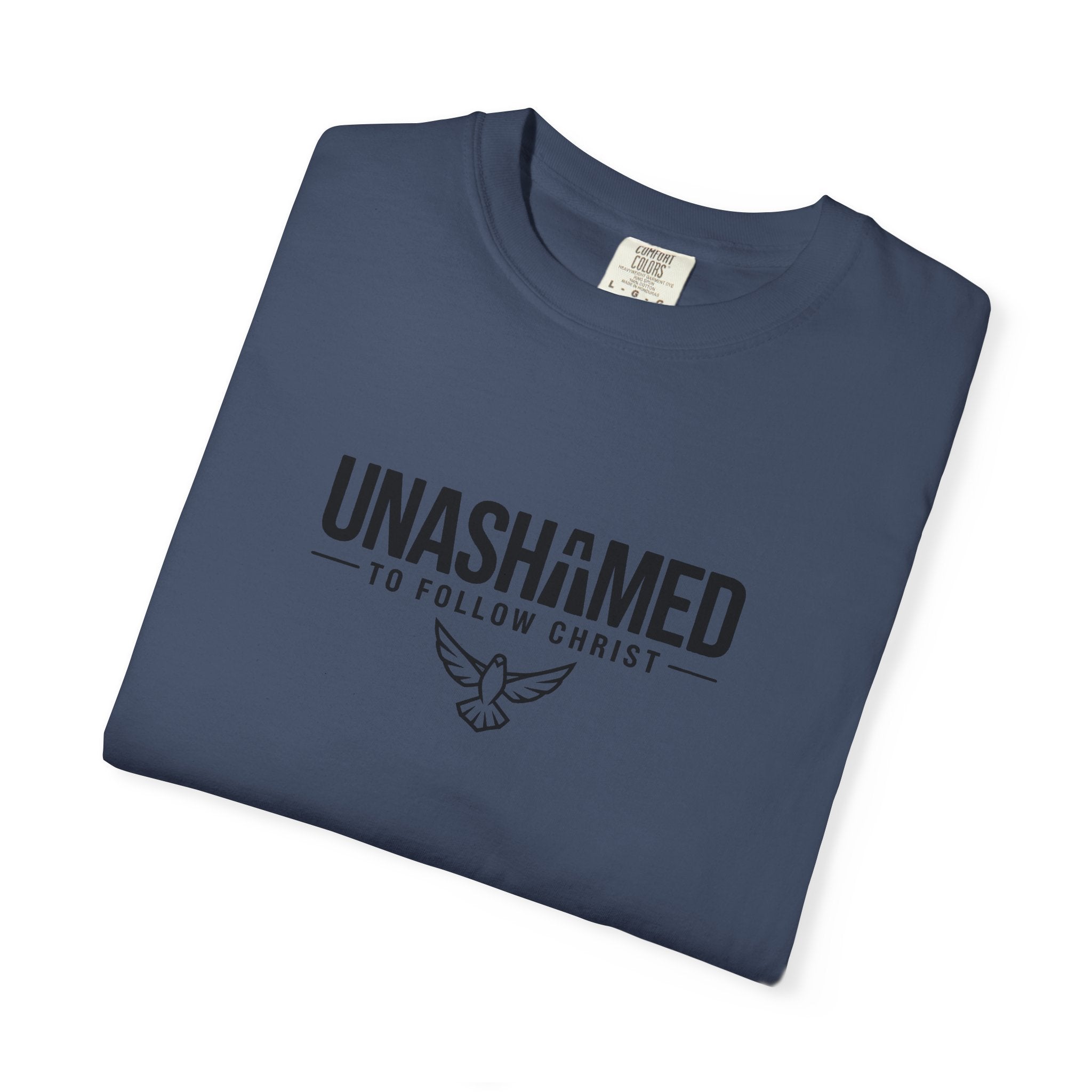 Unashamed to follow Christ T-Shirt | Dove Christian Faith Tee